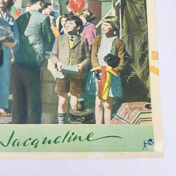 Jacqueline 1956 Rank Lobby Card Movie Poster John Gregson Kathleen Ryan British‎ - Picture 8 of 10